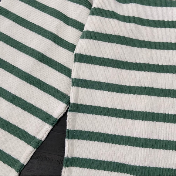 Madewell Luxe Long-Sleeve Tee in Falon Stripe Oversize Sweater - Size XS - Picture 10 of 13